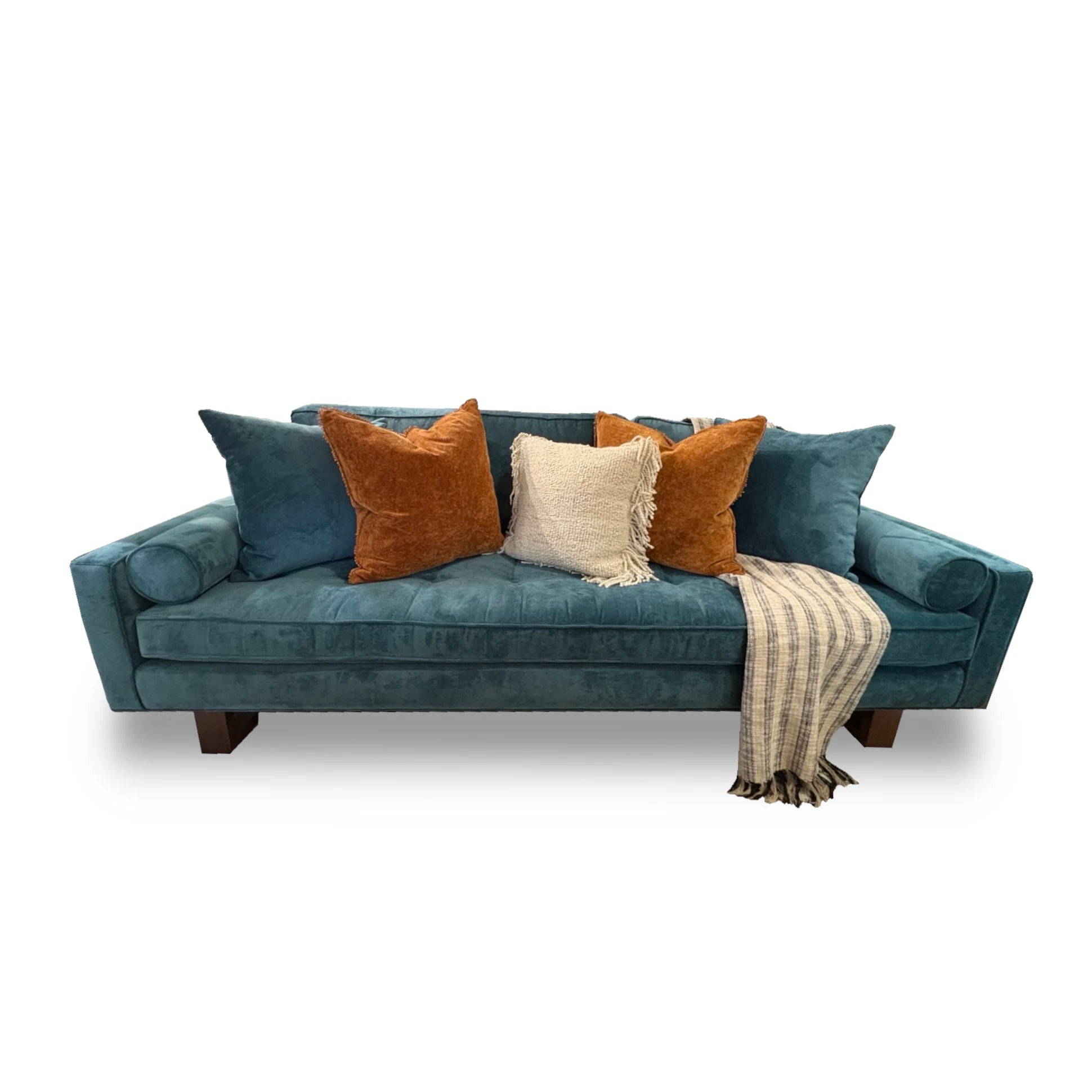 Bennett Sofa in Teal: product view