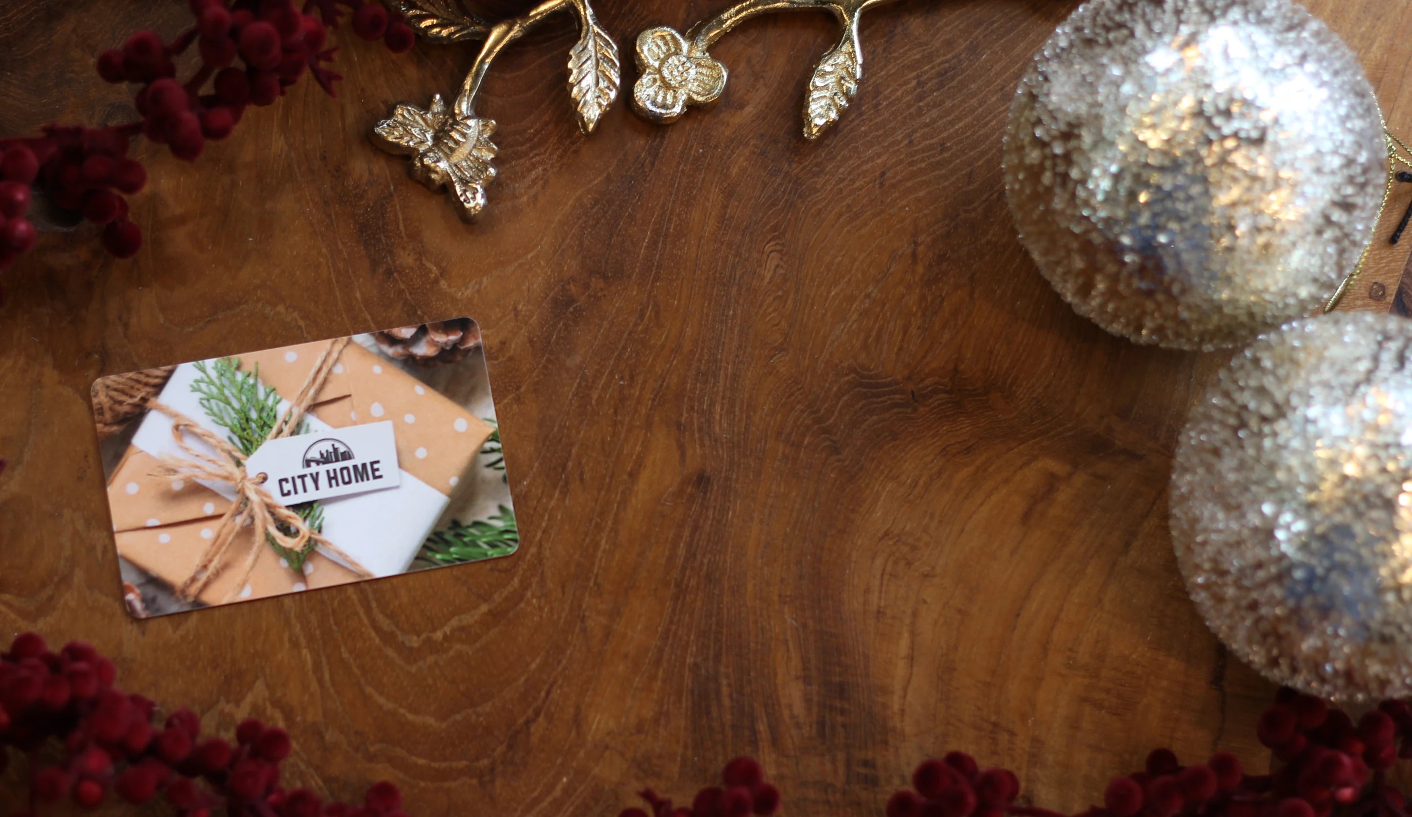 City Home gift cards - last minute gift ideas for home decor lovers