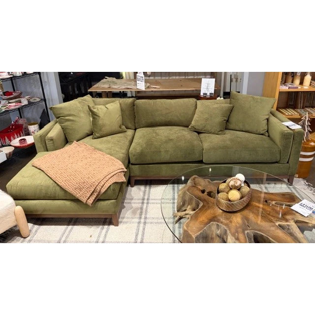 Kelsey Chaise Sectional - shown at the City Home Outlet