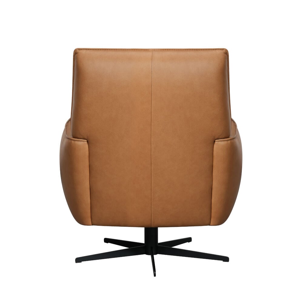 Coleman Leather Chair in Texas Toffee leather