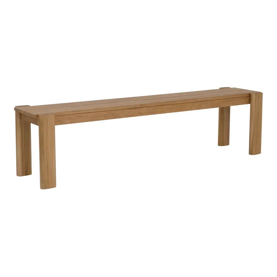 Tempo Outdoor Dining Bench - available at City Home PDX