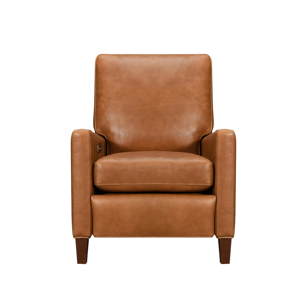 Devon Power Recliner Chair in Saddle - available at City Home
