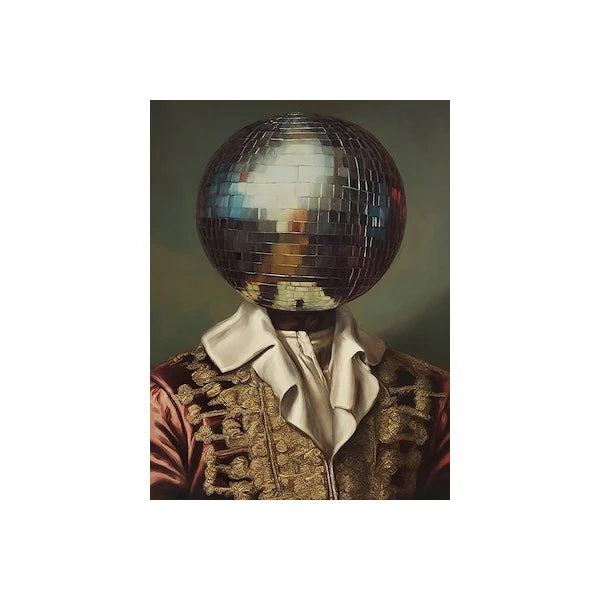 Disco Head King Collage Wall Art - shop art at City Home