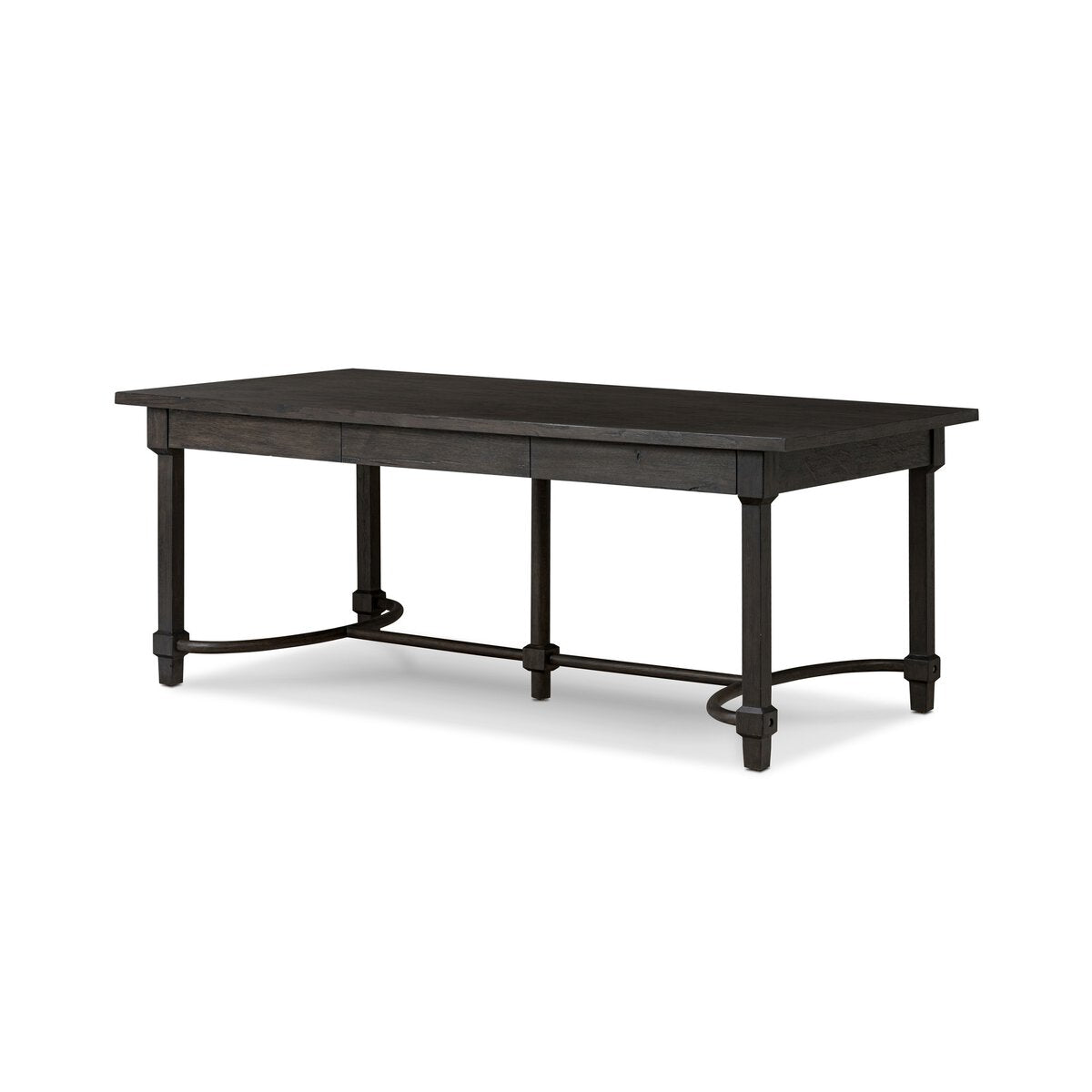 Amber Lewis x Four Hands Edison Desk - black finished oak desk