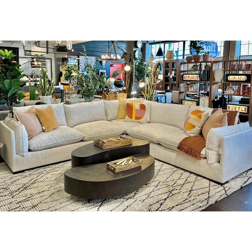 Felix 3 Piece Sectional Sofa: Product Style View