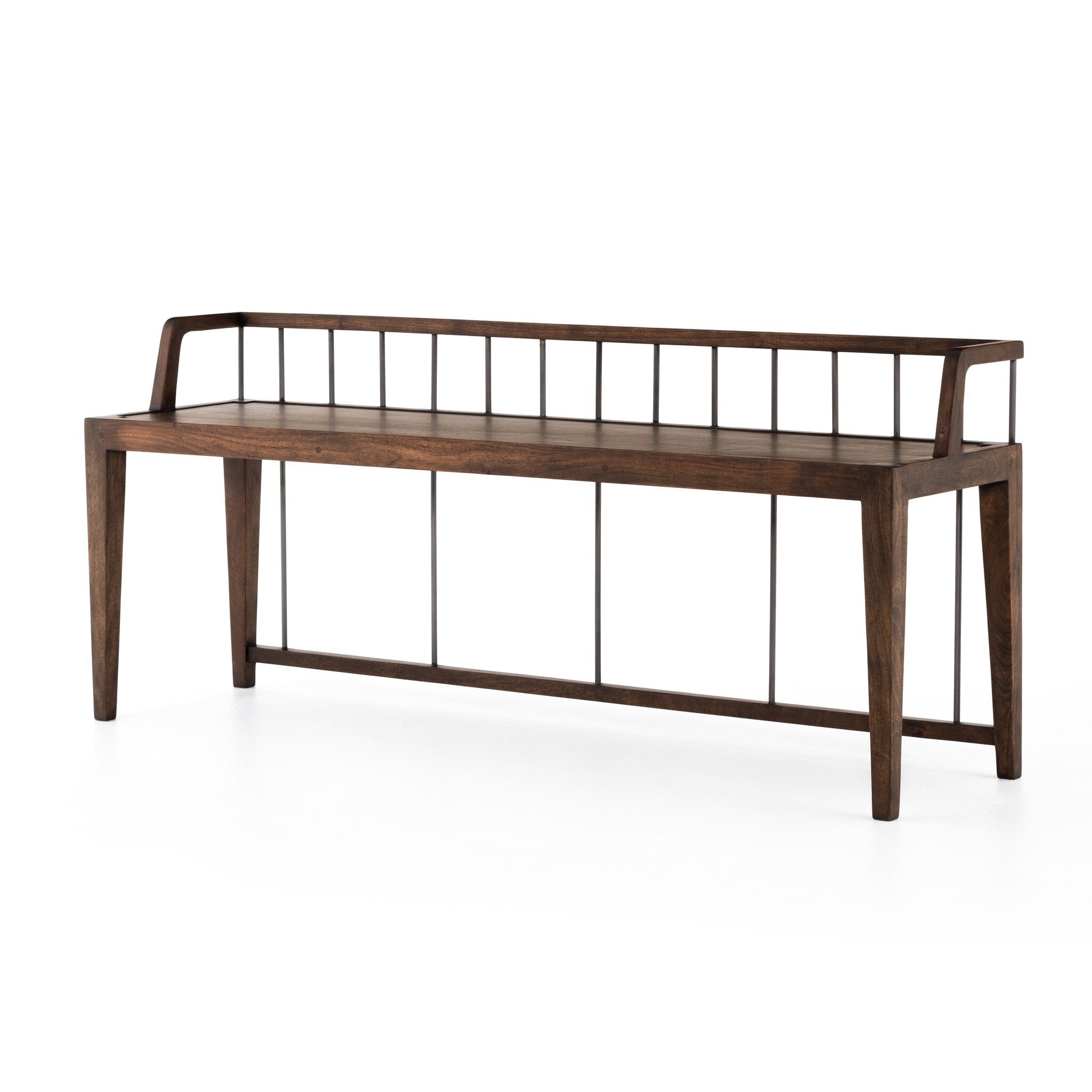 Howard Bench - solid mango wood bench available at City Home
