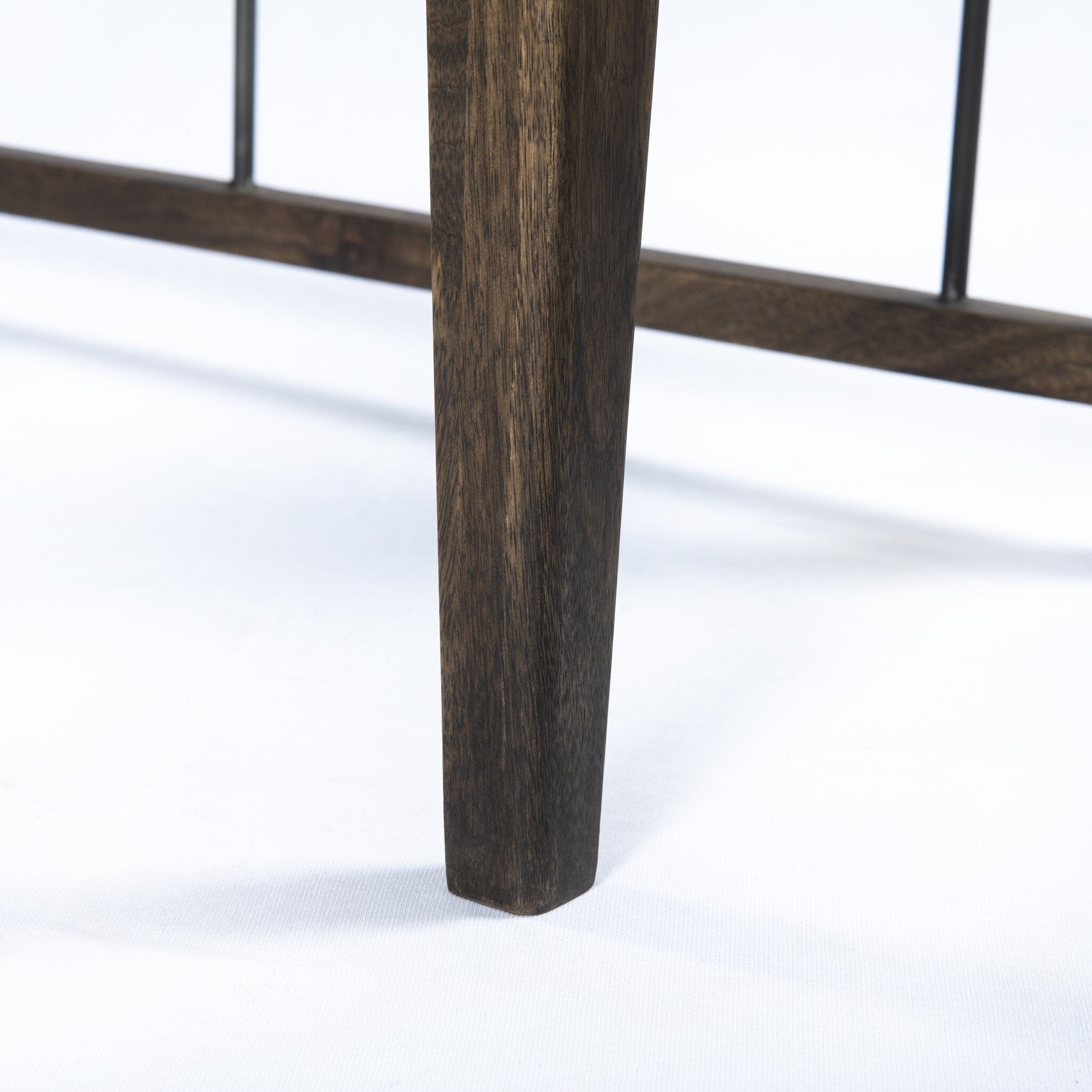 Howard Bench - detail view of leg