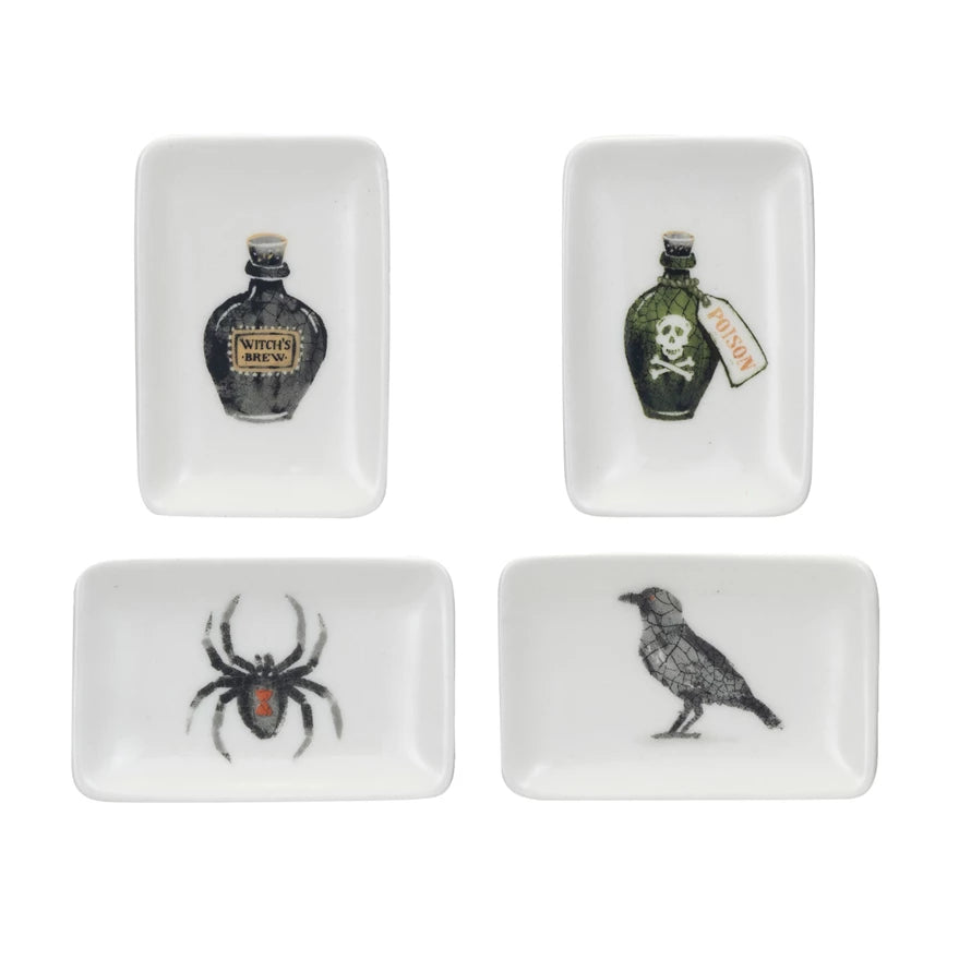 Stoneware Halloween Dish in 4 styles - available at City Home