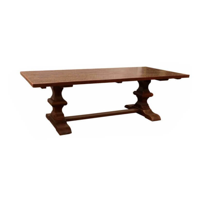 Bone Inlay Dining Table - shop unique dining room furniture at City Home