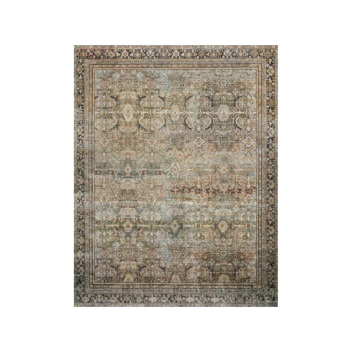 Layla II Rug | Traditional Pattern Flat Rug | City Home