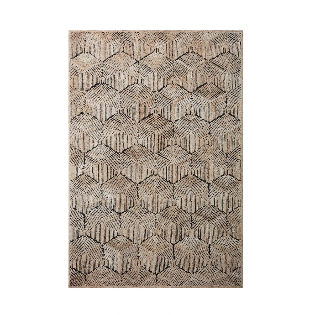 Prescott Rug in Beige: Available at City Home PDX