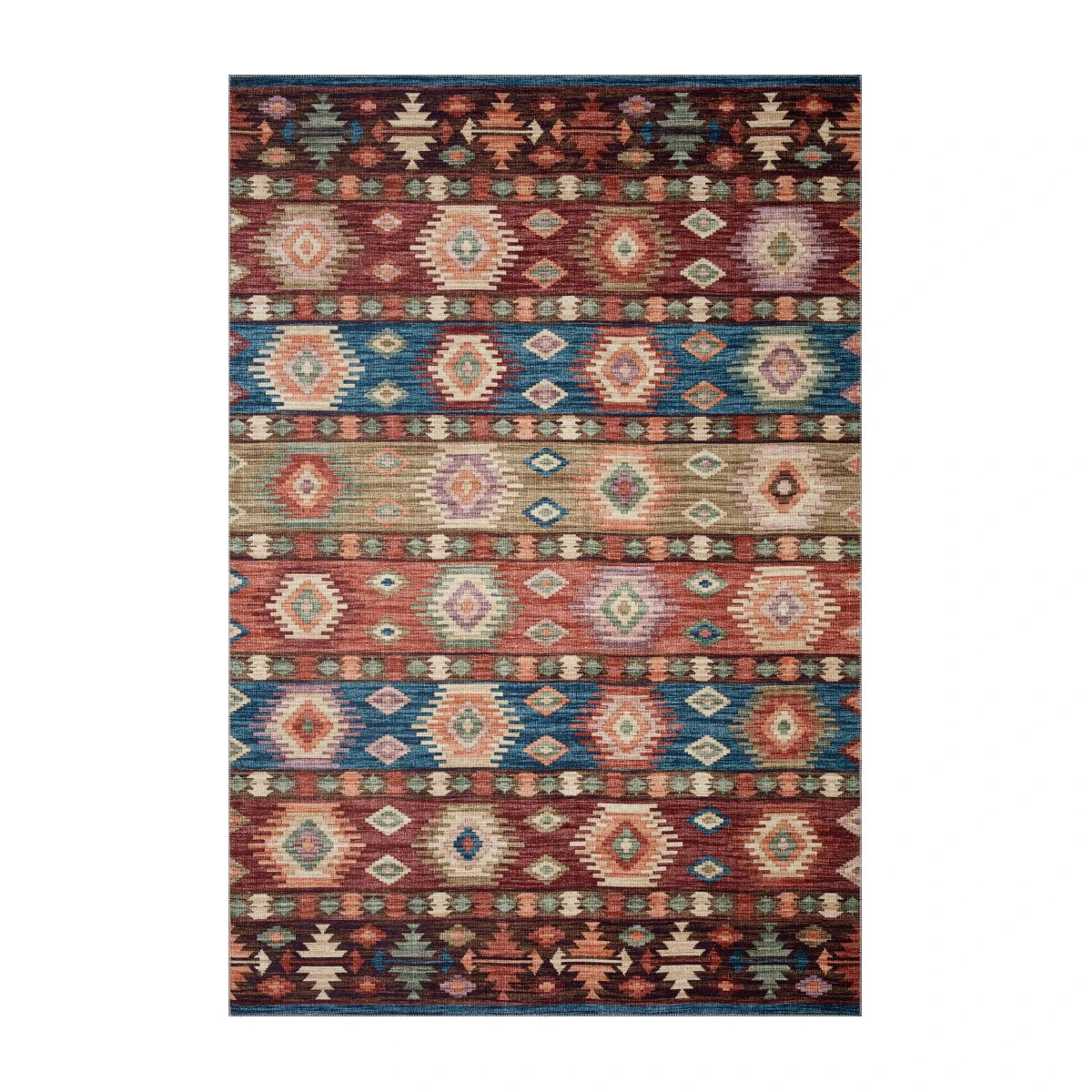 Zion Rug in Fiesta/Multi: Available at City Home PDX