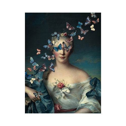 Mademoiselle Butterfly II Wall Art - shop wall art at City Home