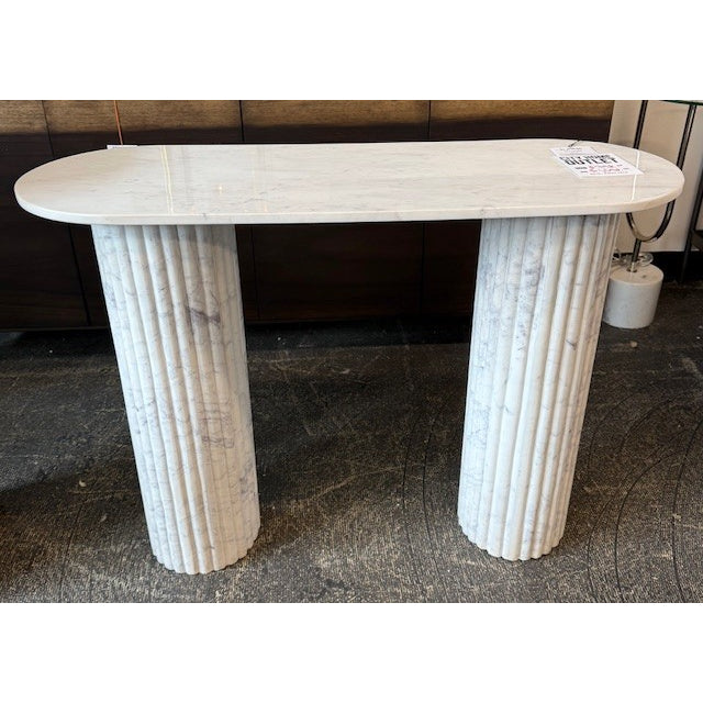 Marble Console Table - available at the City Home Outlet