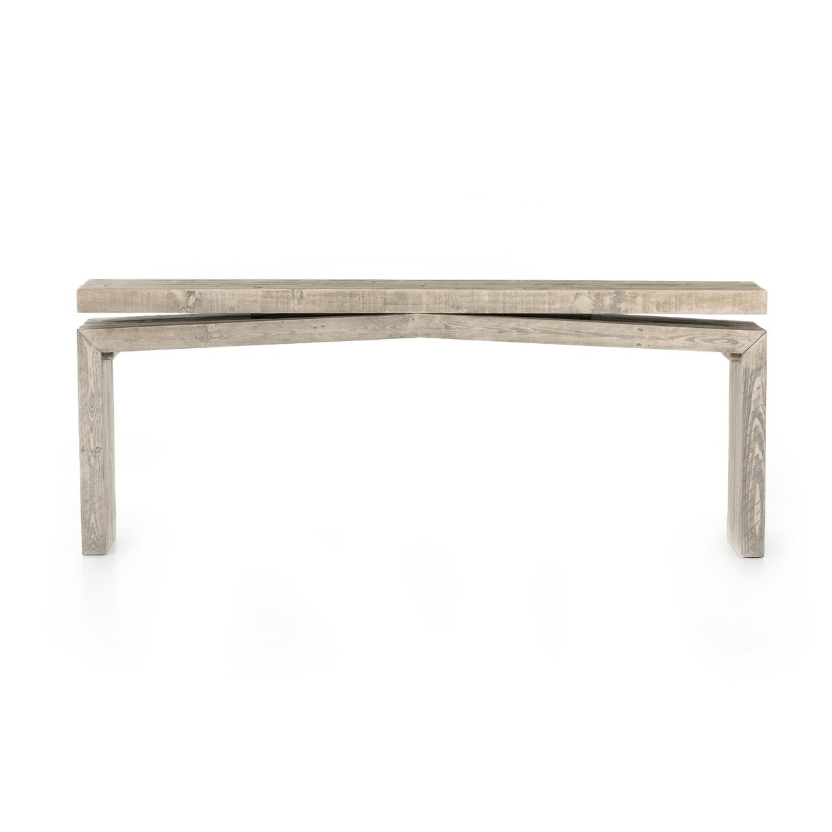 Matthes Console Table - weathered wheat