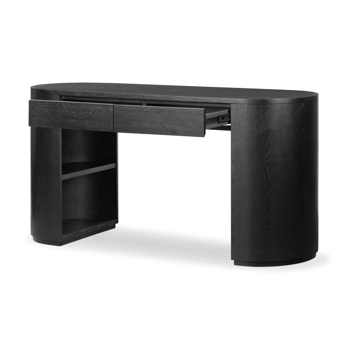Pilar Desk - drawers open