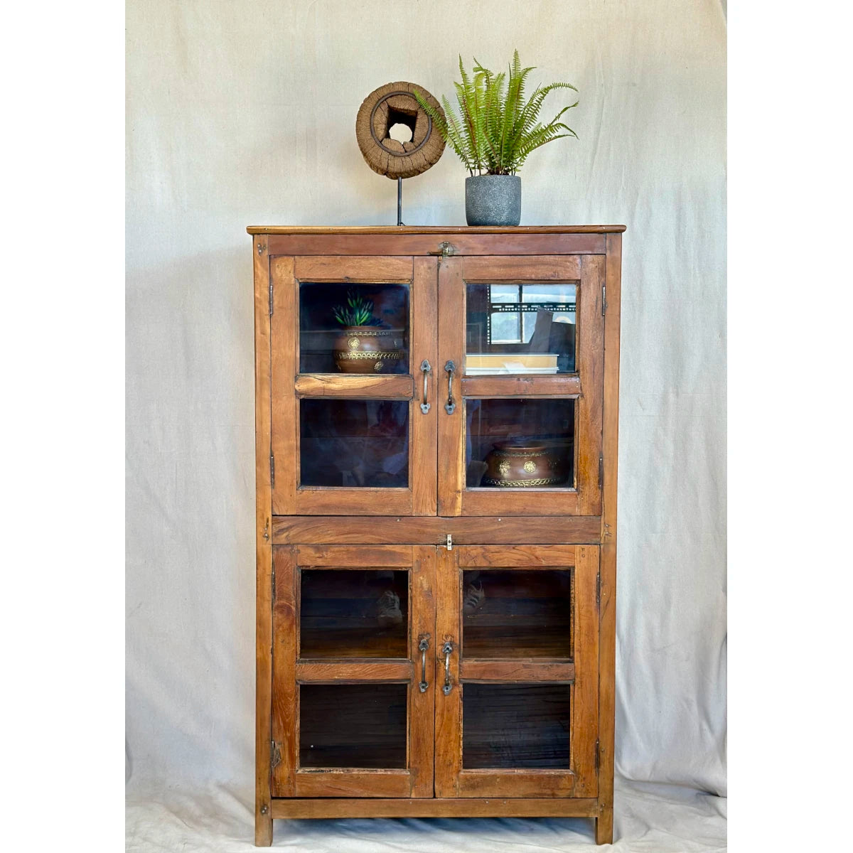 Reclaimed Teak Wood Cabinet - available at City Home