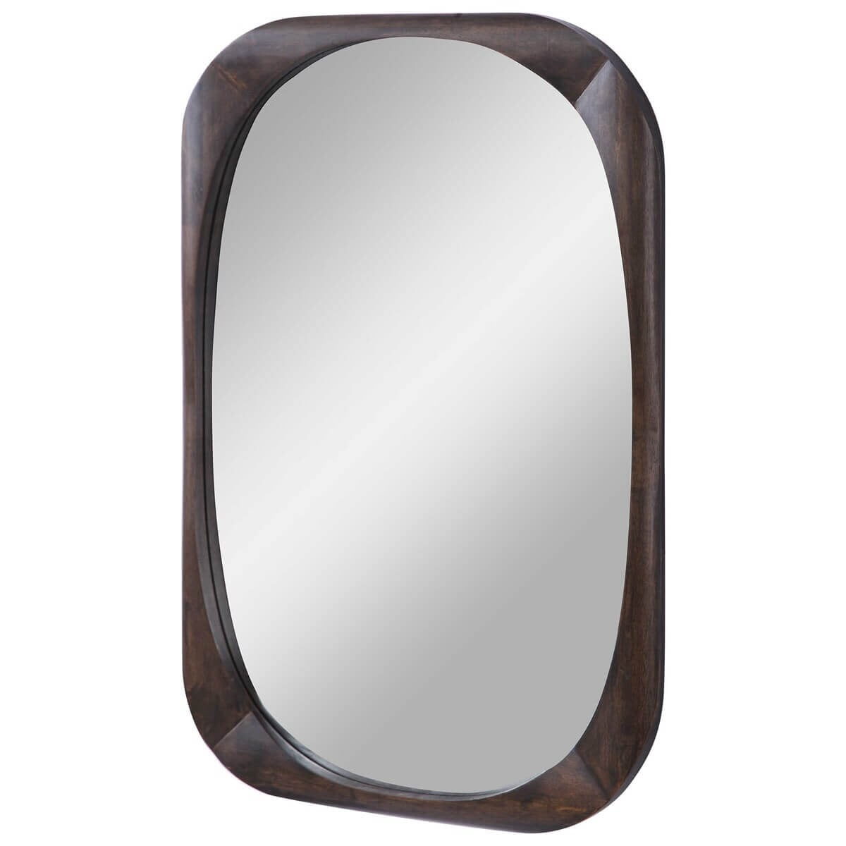 Sheldon Walnut Finish Mirror: Available at City Home PDX