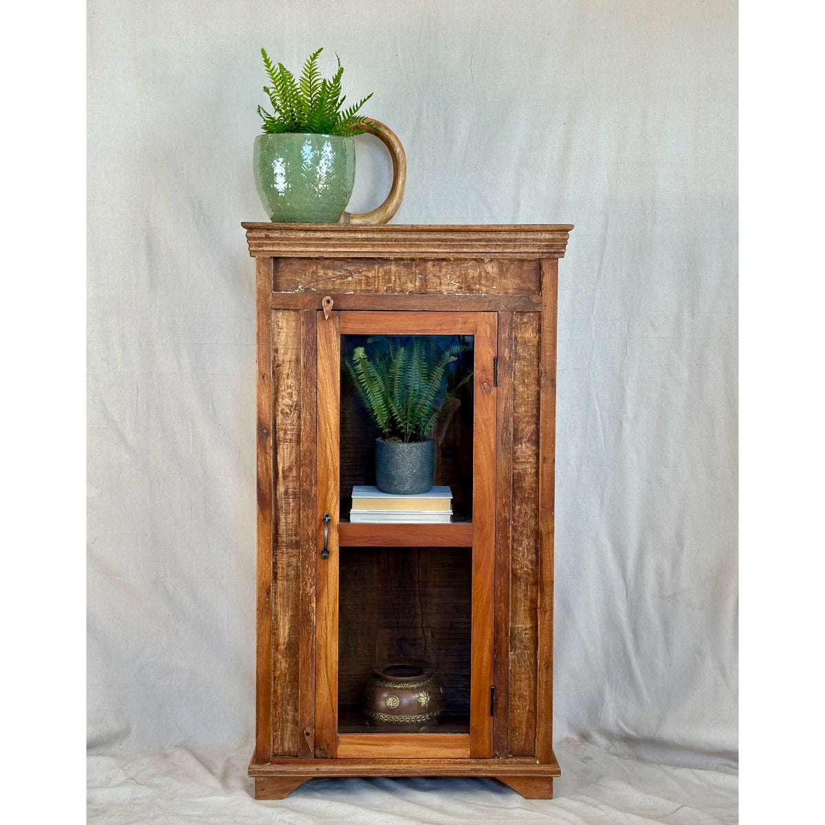 Reclaimed Teak Wood Cabinet - shop unique vintage and reclaimed furniture at City Home