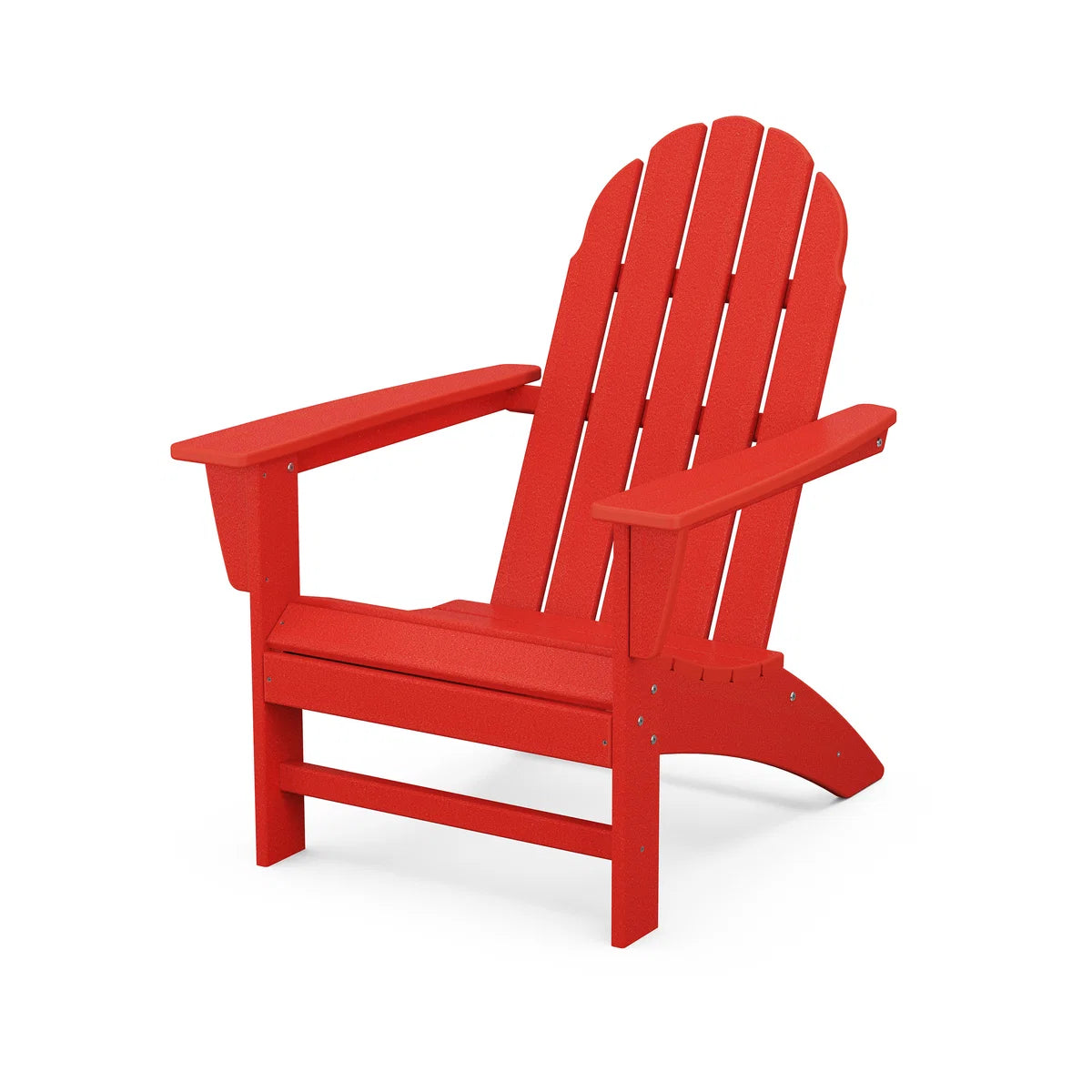 Vineyard Adirondack Chair in sunset red