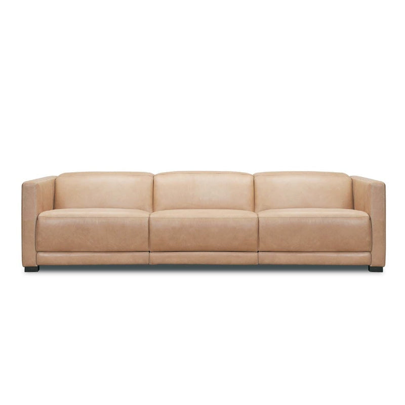 Nikki Reclining Leather Sofa: Available at City Home PDX
