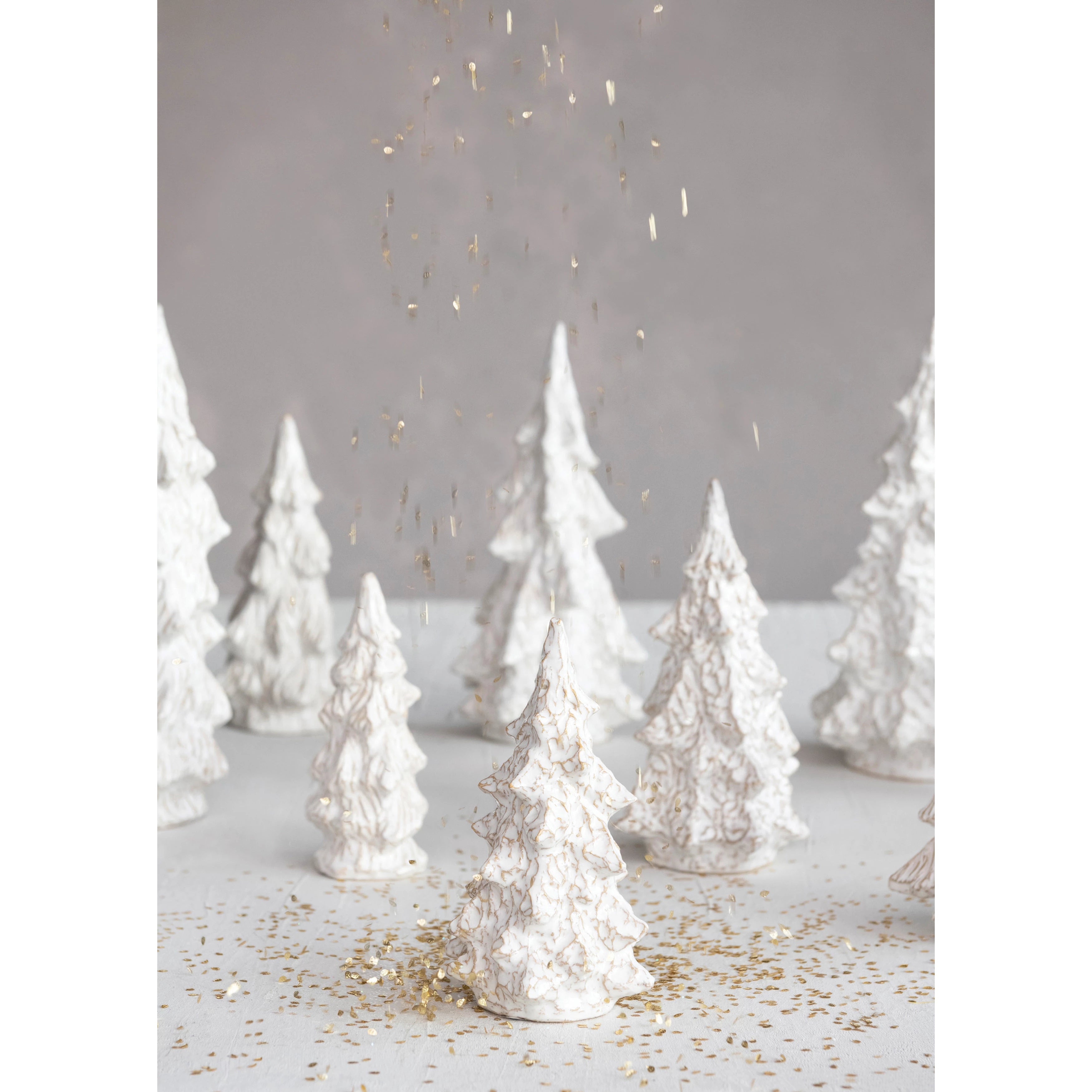 Stoneware Tree in Reactive Glaze in various heights and styles