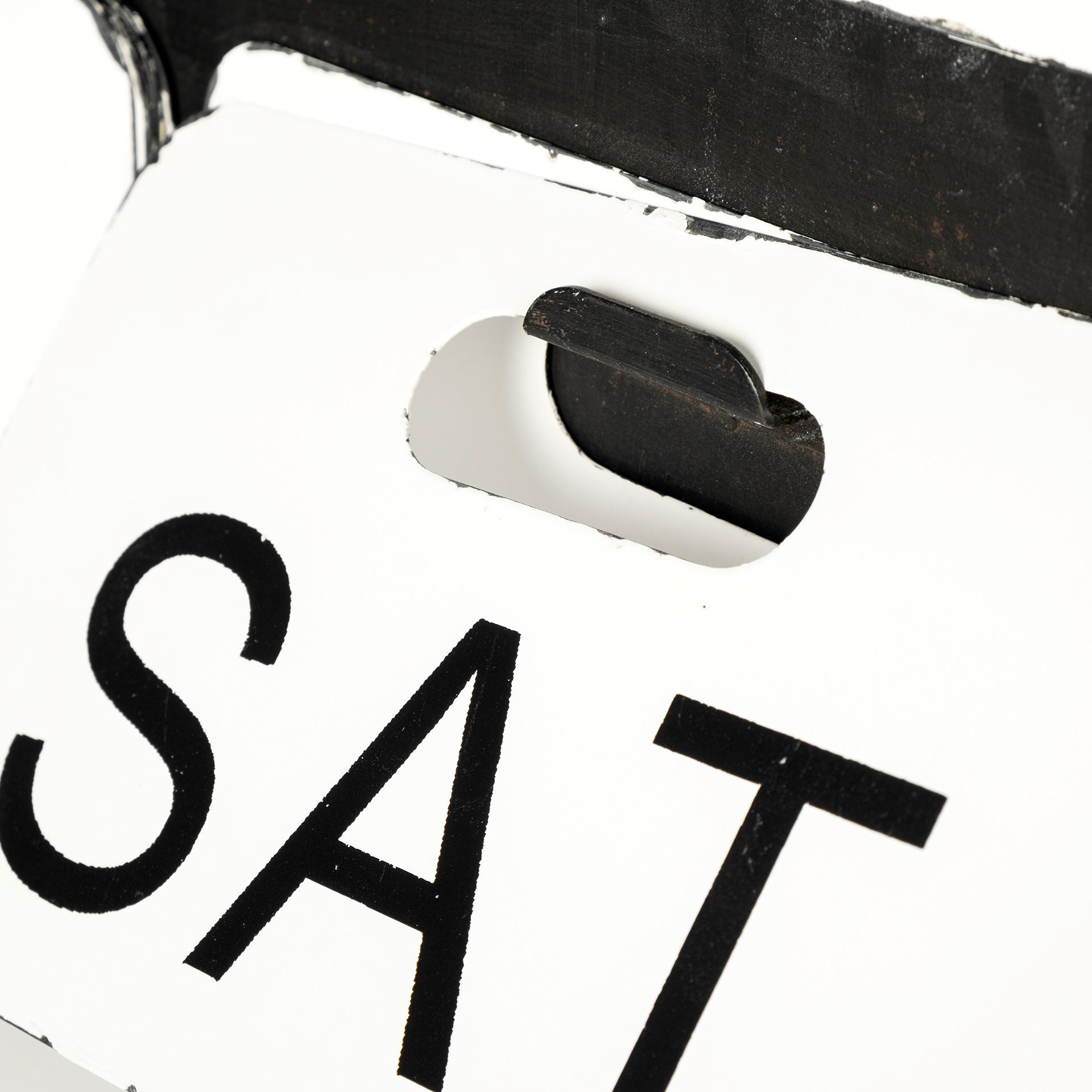 Dario Metal Wall Calendar - Mercana