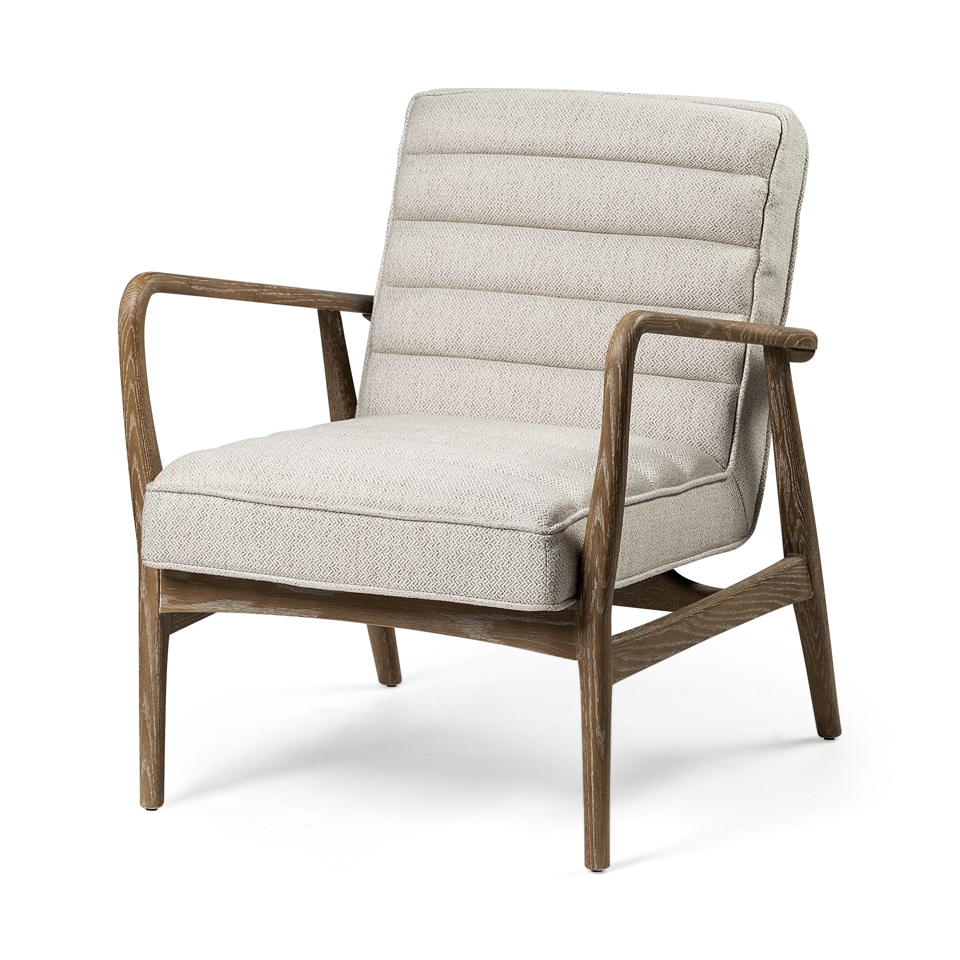 Ajax I Cream Accent Chair