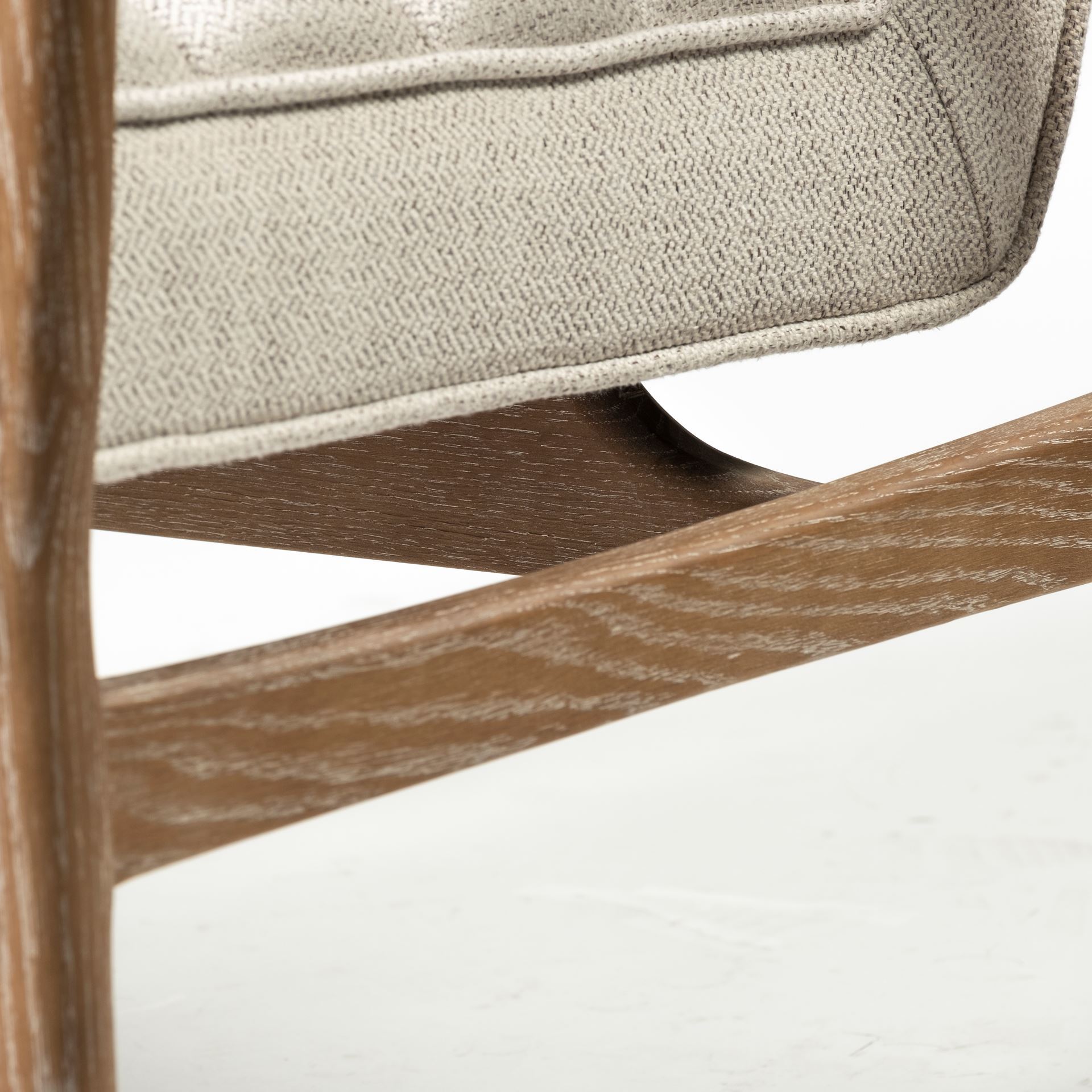 Ajax I Cream Accent Chair