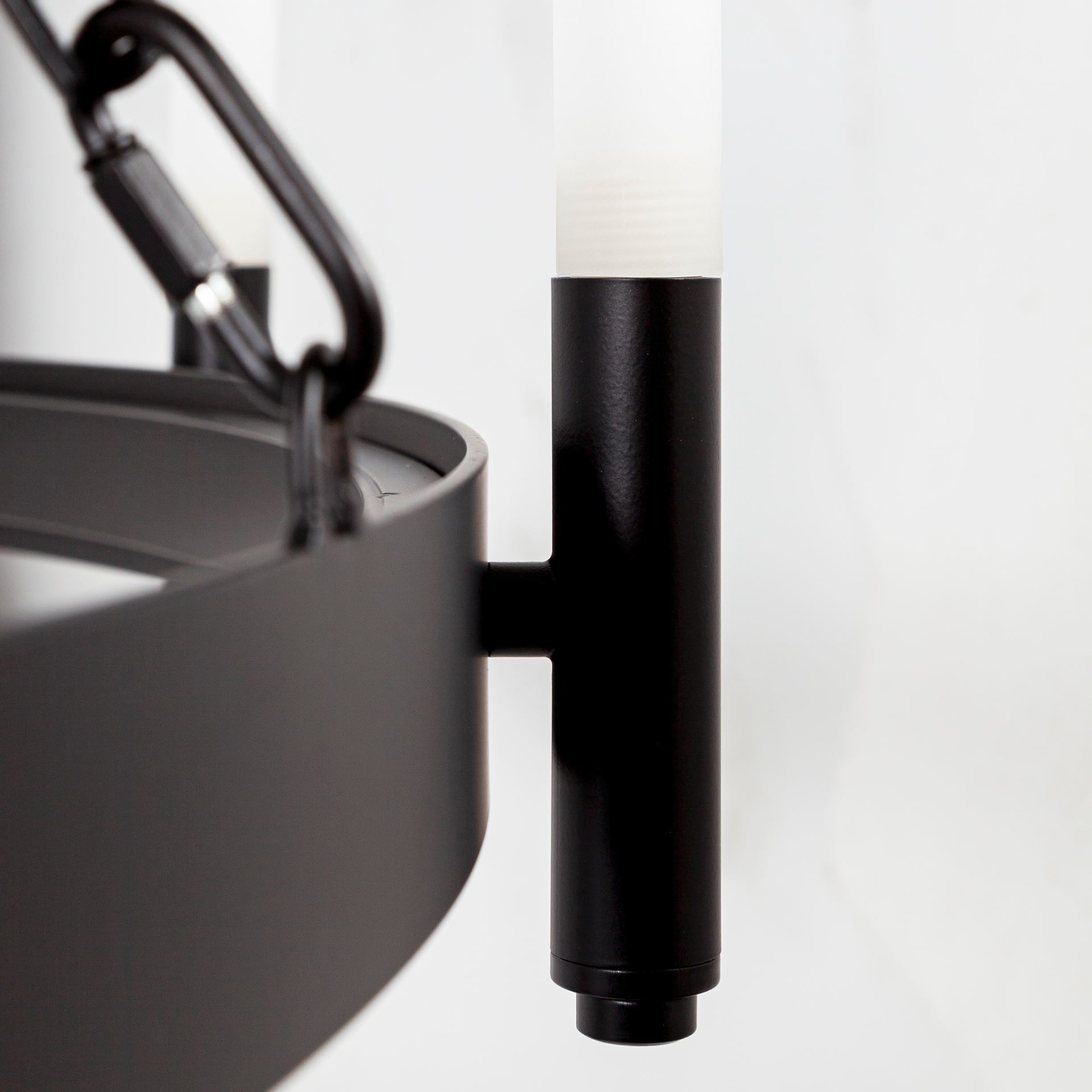 Decamp Metal Chandelier - 2 Finishes - Mercana