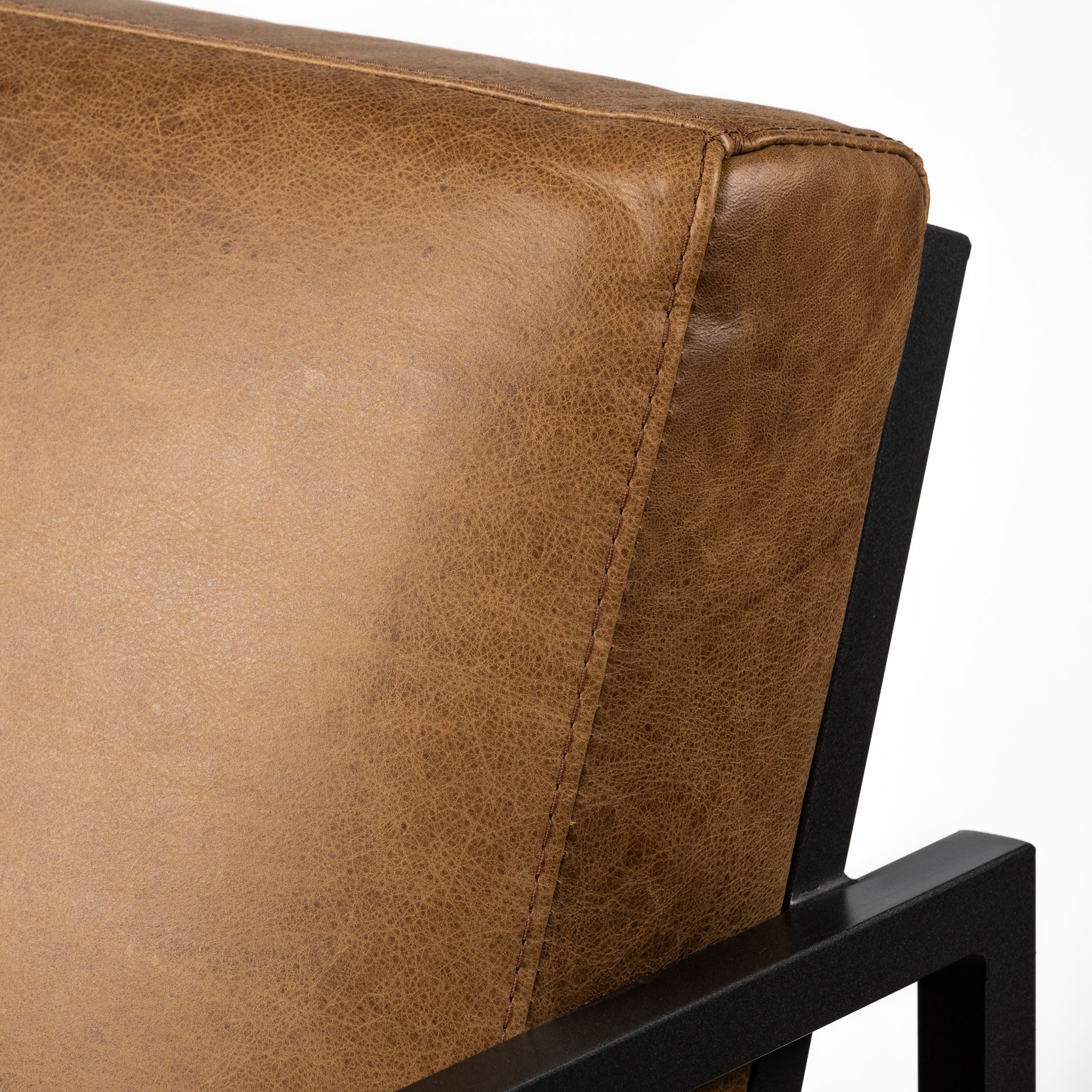 Armelle Leather Accent Chair