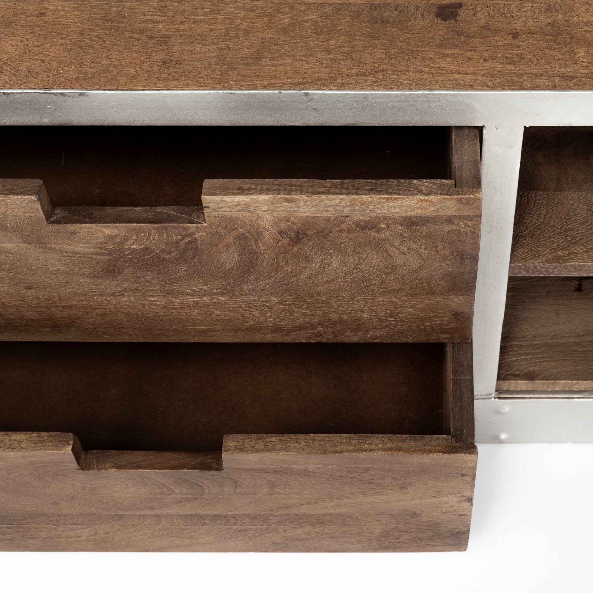 Brodie Shelving Unit - 4 Finish Options - Mercana