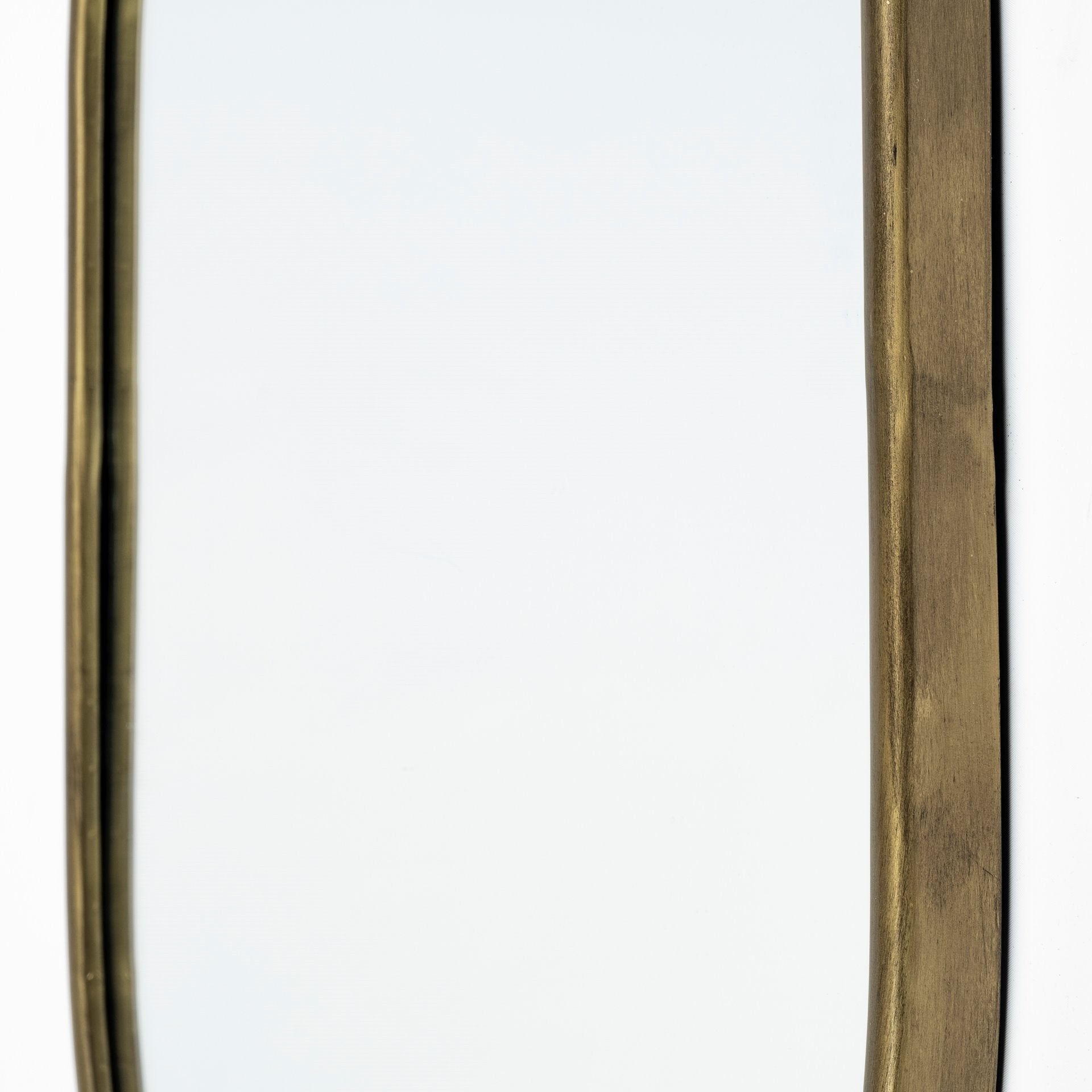Gold Oval Wall Mirror - Mercana