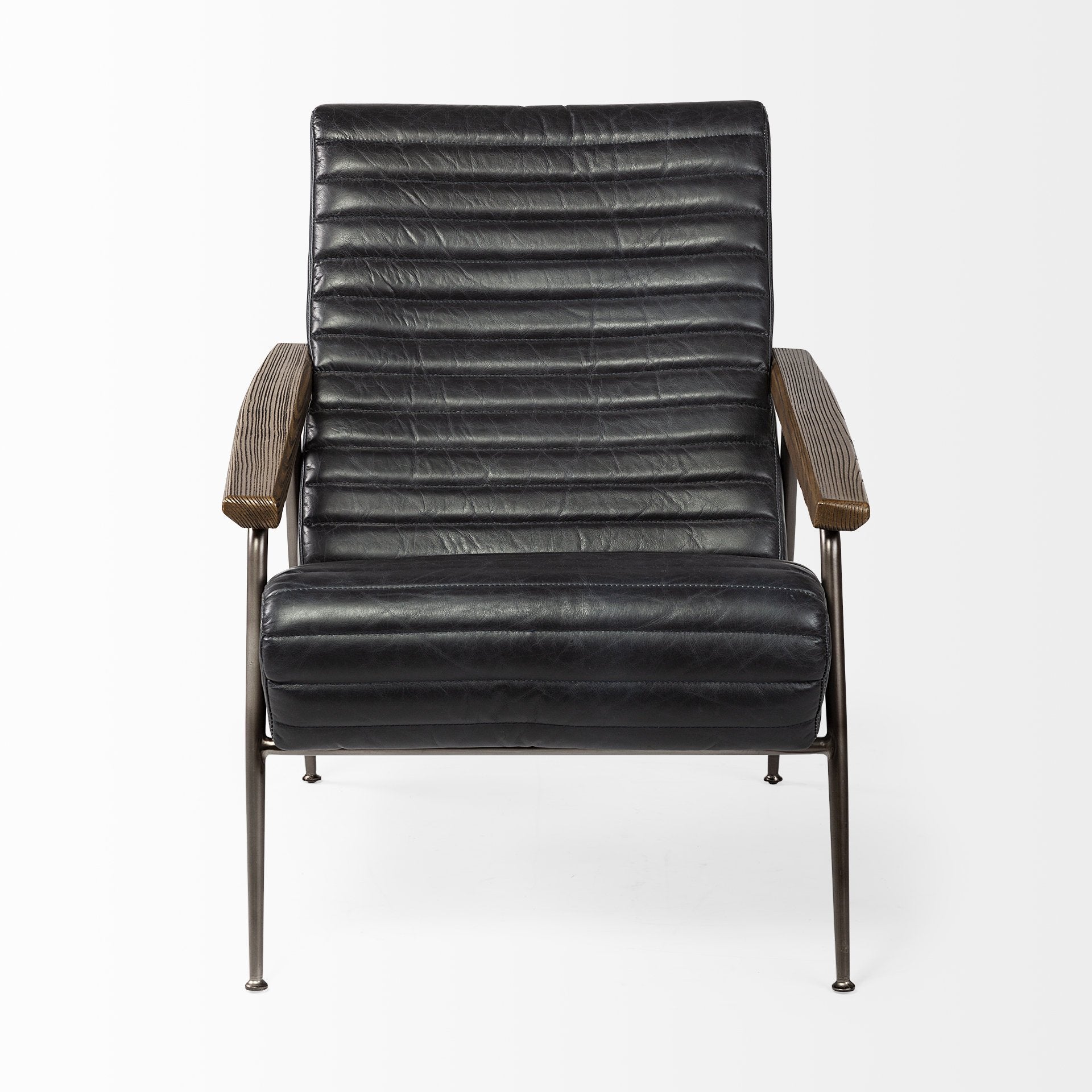 Grosjean Leather Accent Chair