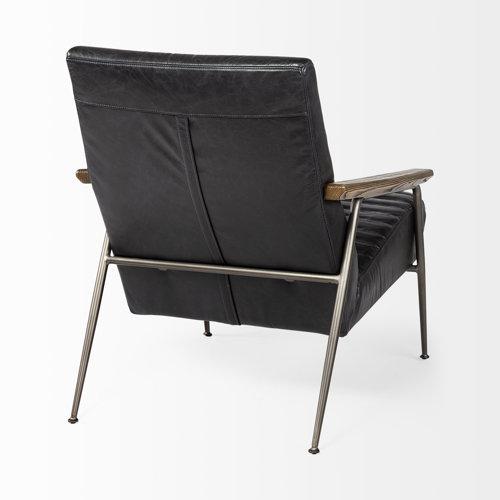 Grosjean Leather Accent Chair