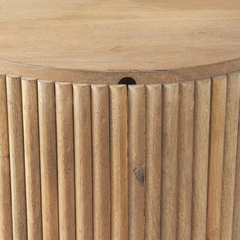 Terra Side Table - lid detail