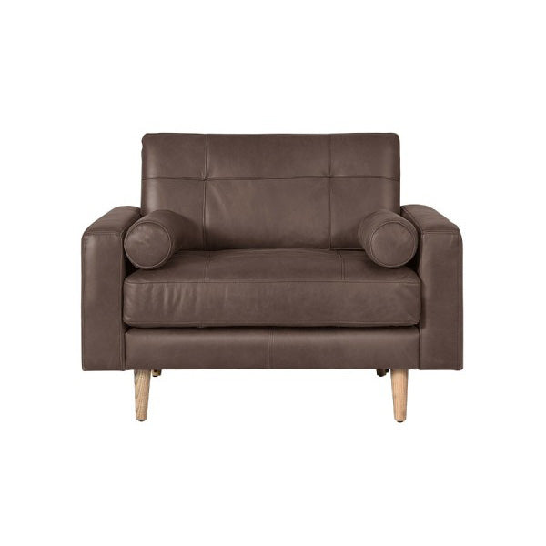 Cooper Leather Chair front view