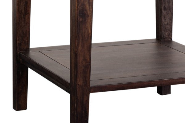 Fall River End Table: Open Shelving View