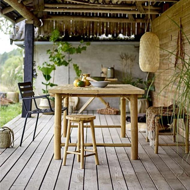 Wooden Tripod Stool - City Home