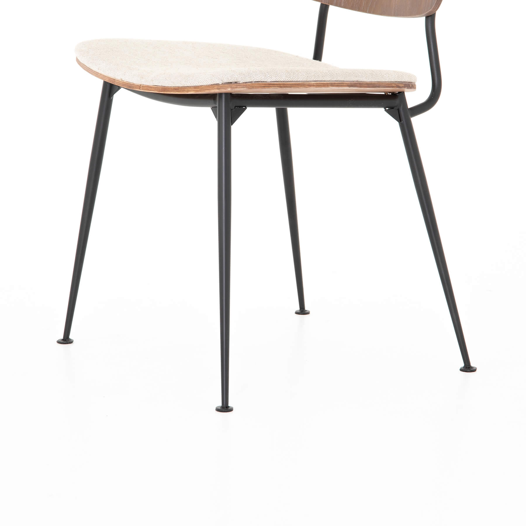 Jared dining chair in heavy linen