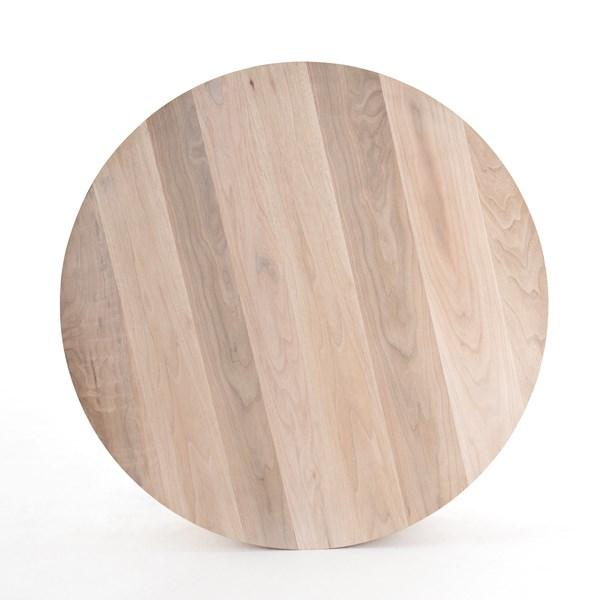 Hudson Round Coffee Table - 3 Wood Options - Four Hands