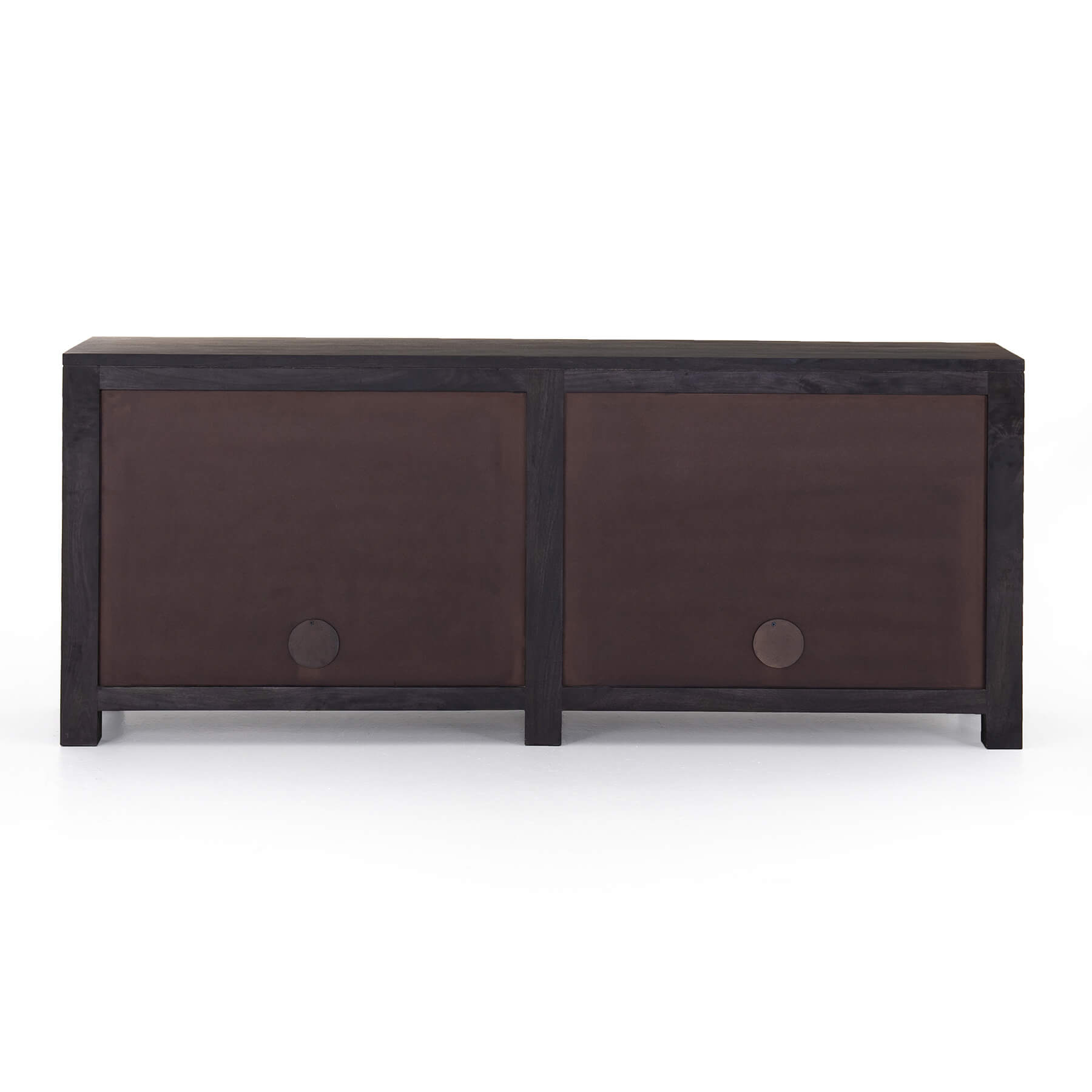 Tilda sideboard in black wash mango back view