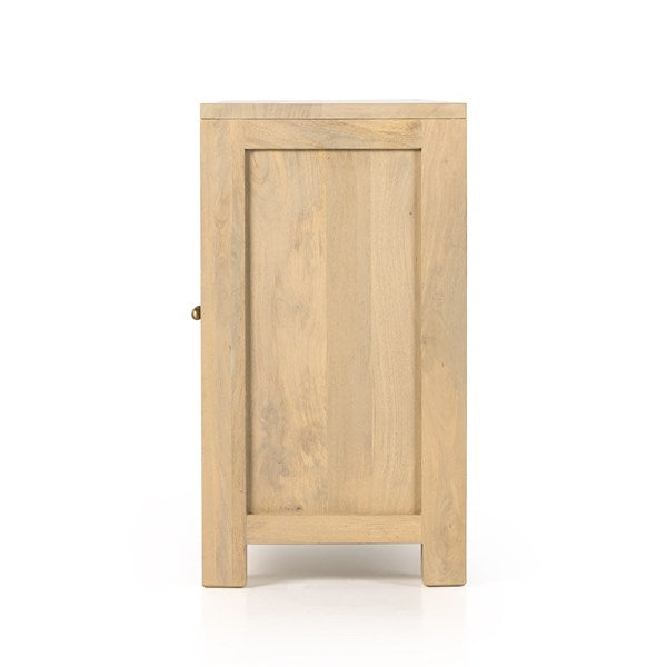 Tilda Sideboard in natural mango side view
