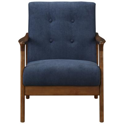 Nicholas Armchair in studio dark blue
