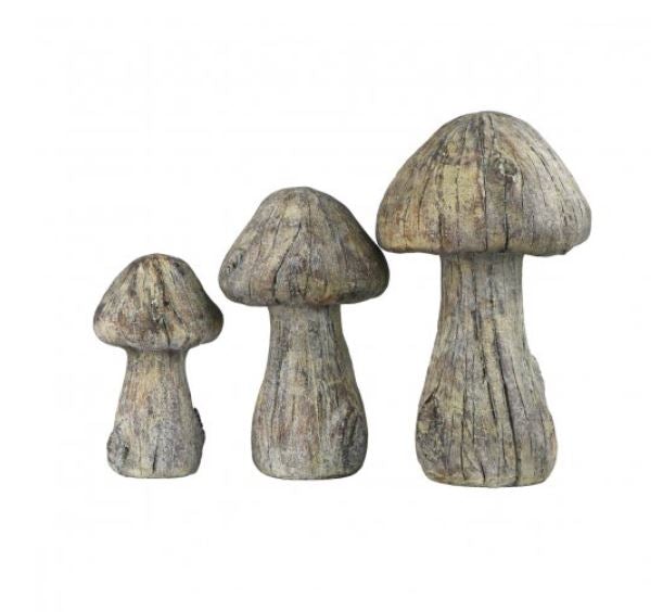 Decorative Concrete Mushrooms