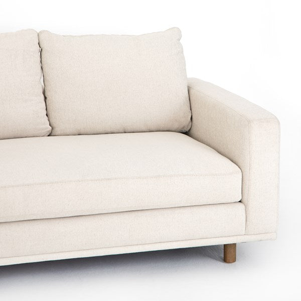 Dom 2 piece ivory sectional
