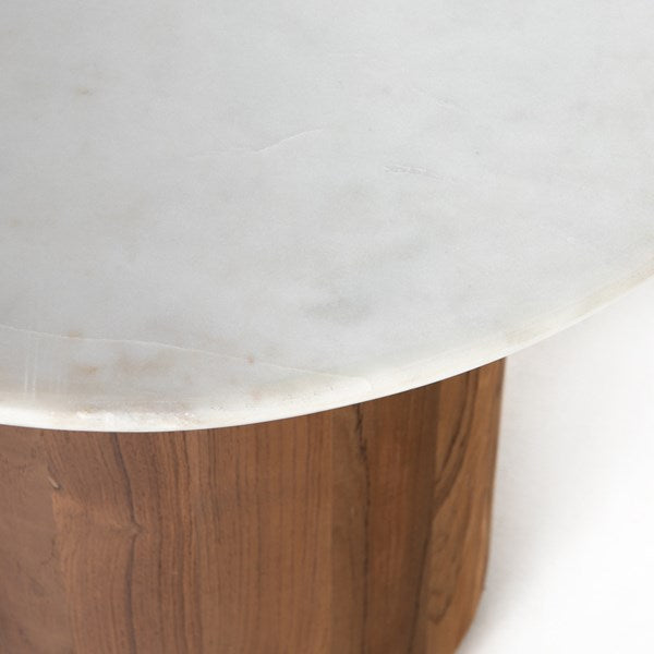 Rondell end table marble