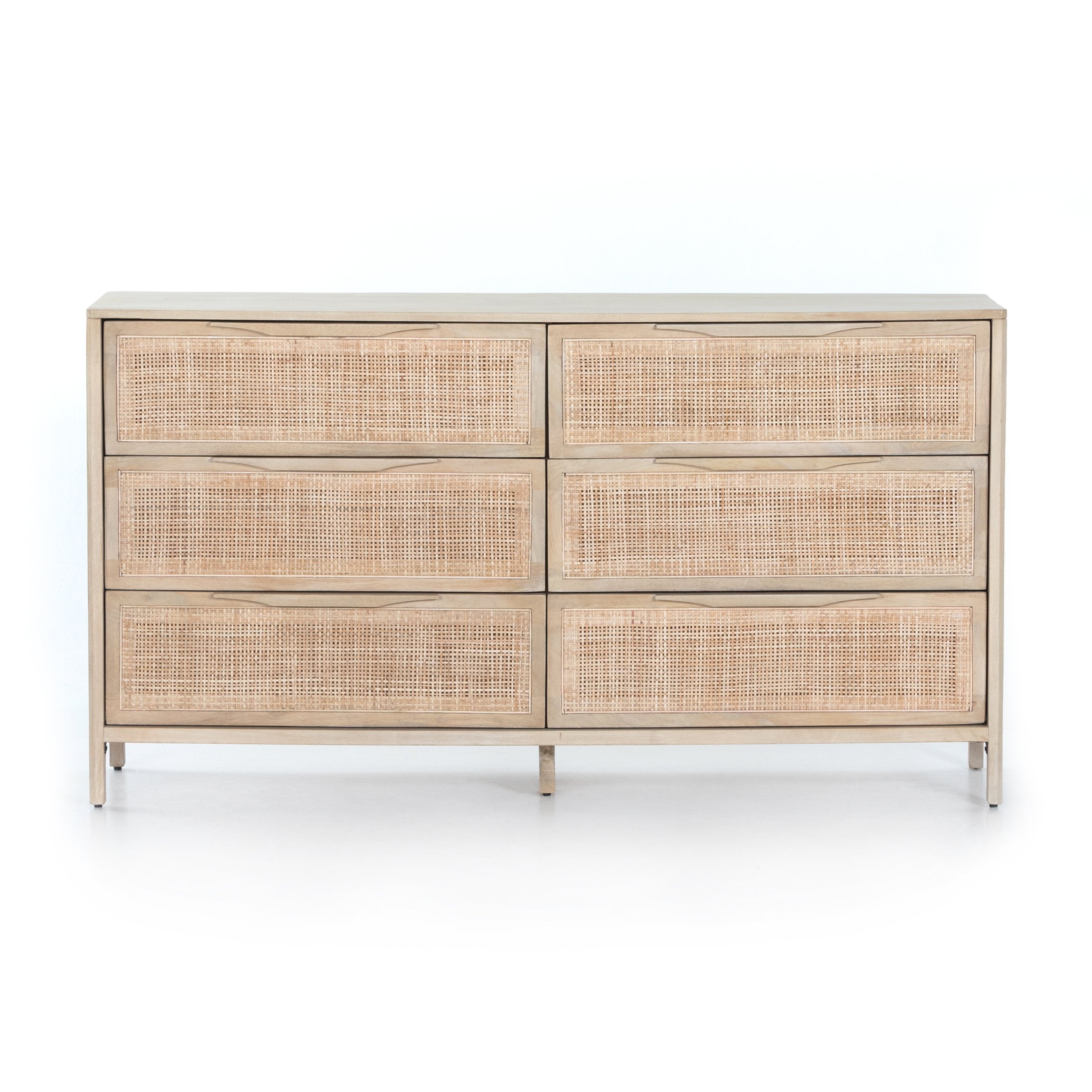 Sydney 6 Drawer Dresser - 2 Finish Options - Four Hands