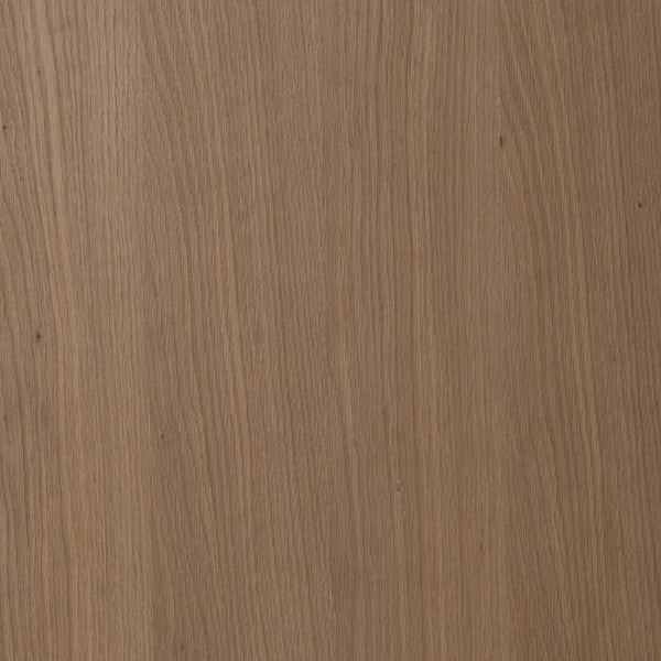 Higgs bookcase honey oak veneer detail