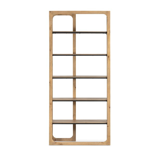 Nikola Bookcase solid pine